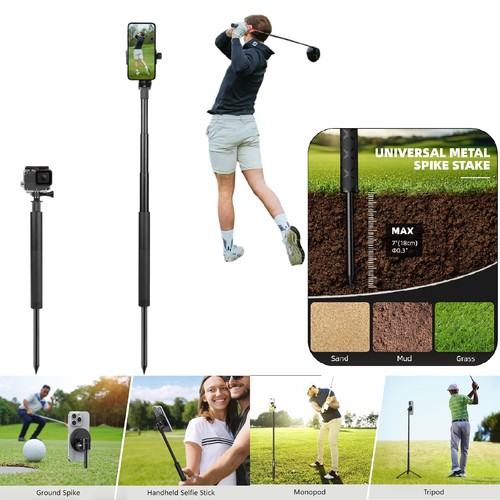 Golf tripod monopod film - 46",